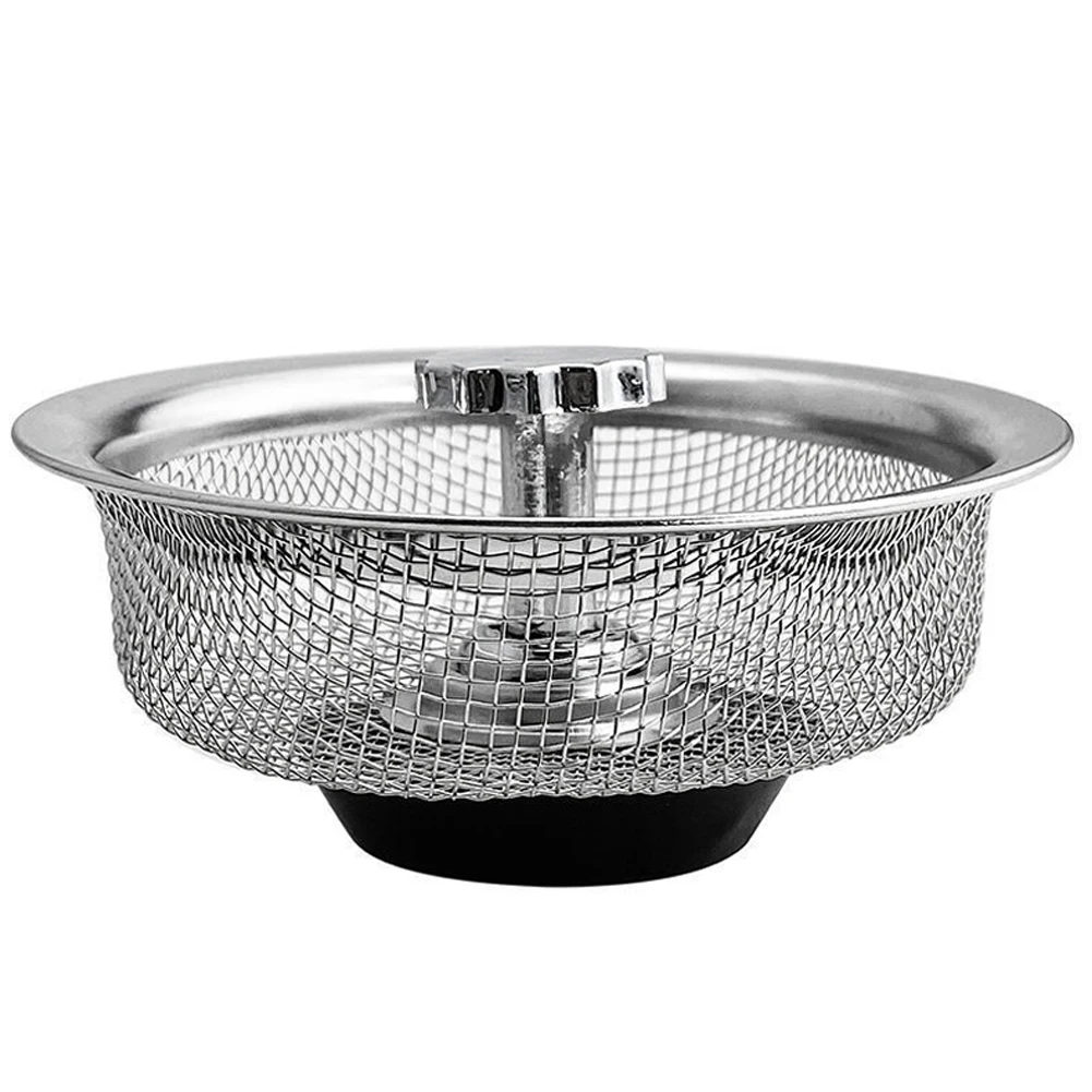Sink Strainer Waste Disposer Outfall Kitchen Garbage Stainless Steel Filter Pool Leak Ewer Filter Anti-blocking Sink Mesh
Sink Strainer Waste Disposer Outfall Kitchen Garbage Stainless Steel Filter Pool Leak Ewer Filter Anti-blocking Sink Mesh