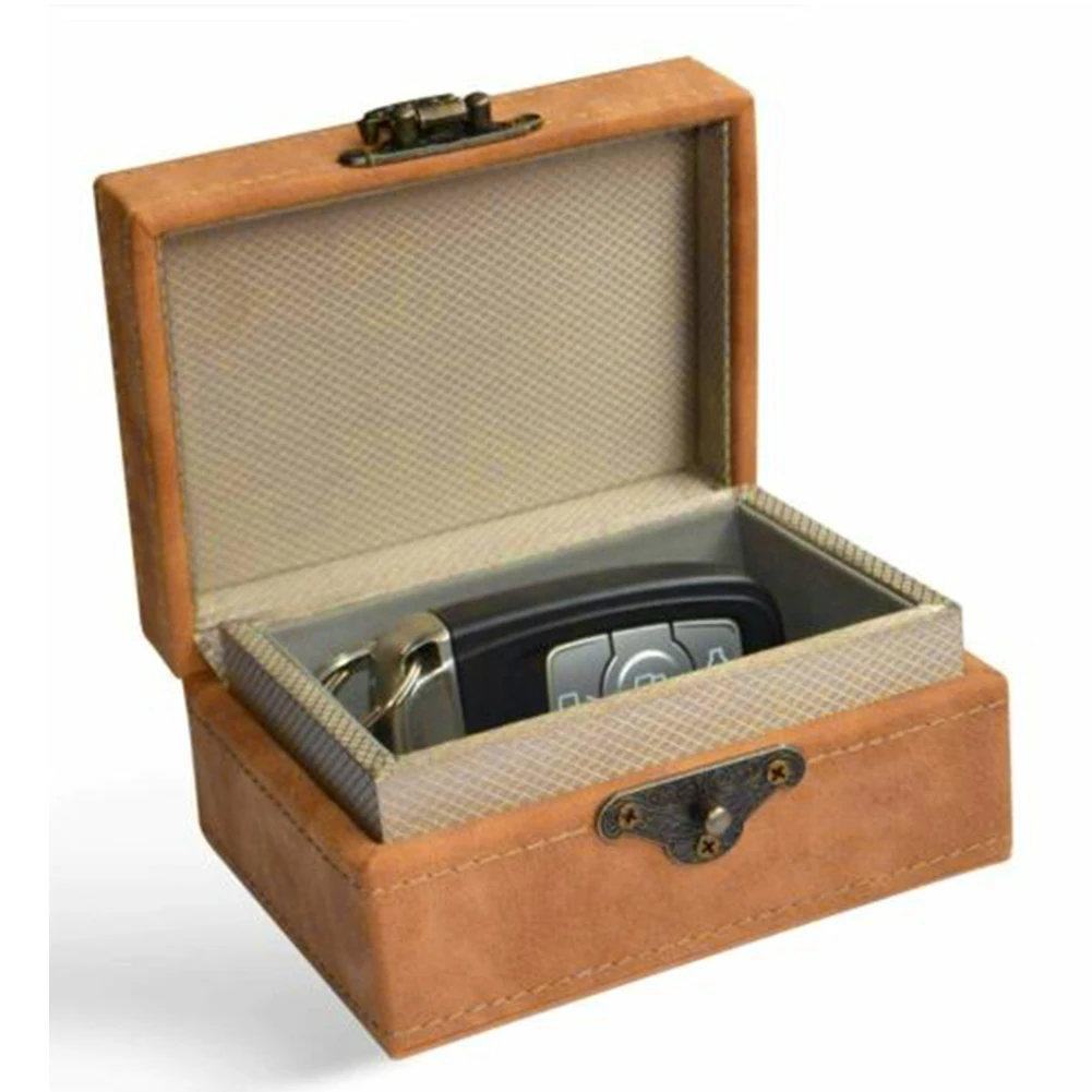 Anti Theft Car Key Box Keyless Pouch Safety Storage 12.5*10*6.5 Cm 1Pcs Blocking Brown Block Signals Brand New
Anti Theft Car Key Box Keyless Pouch Safety Storage 12.5*10*6.5 Cm 1Pcs Blocking Brown Block Signals Brand New