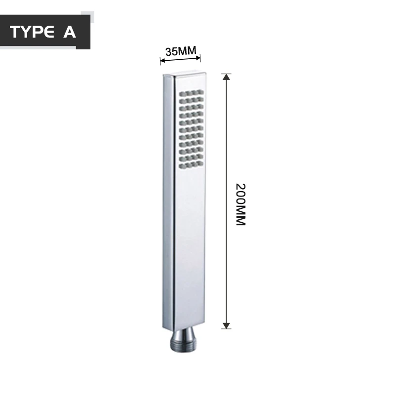 Латунная ручная сменная душевая лейка, держатель для душа в ванной комнате, настенное крепление G1/2, квадратный, Круглый, хромированный
Латунная ручная сменная душевая лейка, держатель для душа в ванной комнате, настенное крепление G1/2, квадратный, Круглый, хромированный