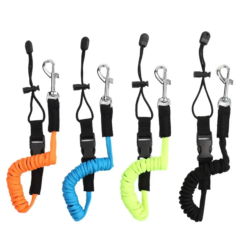 

Эластичный поводок для весла, аксессуары для гребли, Каяка, каноэ, веревка, Спиральный шнур, шнур, веревка для галстука, пряжка, удочка
