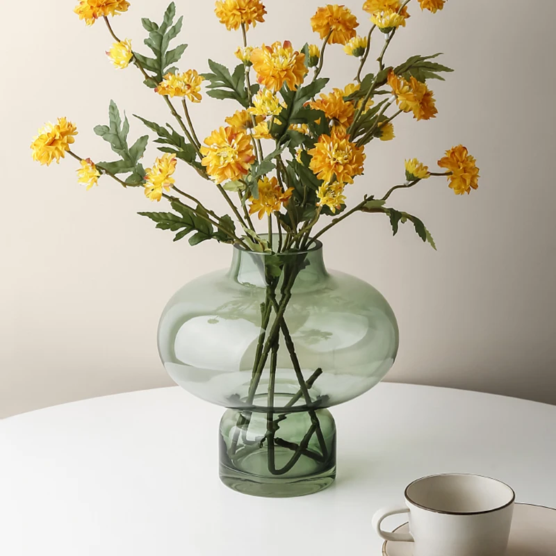 Nordic Glass Vase Flower Aesthetic Design Ikebana Tall Hydroponic Vase Grand Luxury Modern Jarrones Home Decoration WK50HP
Nordic Glass Vase Flower Aesthetic Design Ikebana Tall Hydroponic Vase Grand Luxury Modern Jarrones Home Decoration WK50HP