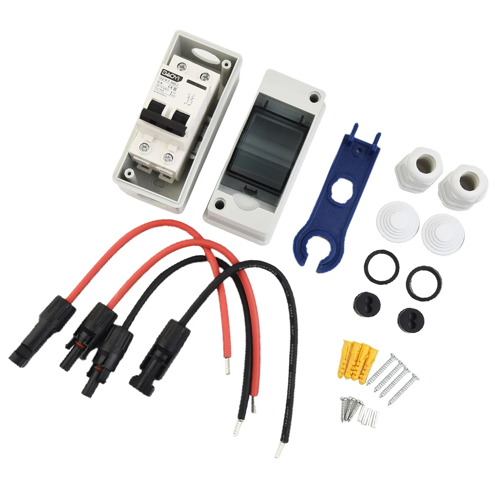 Solar Circuit Breaker Miniature 2P Poles DC12-240V DZ47X 30A IP65 IP65 Waterproof Junction Box DC Quick Wiring
Solar Circuit Breaker Miniature 2P Poles DC12-240V DZ47X 30A IP65 IP65 Waterproof Junction Box DC Quick Wiring