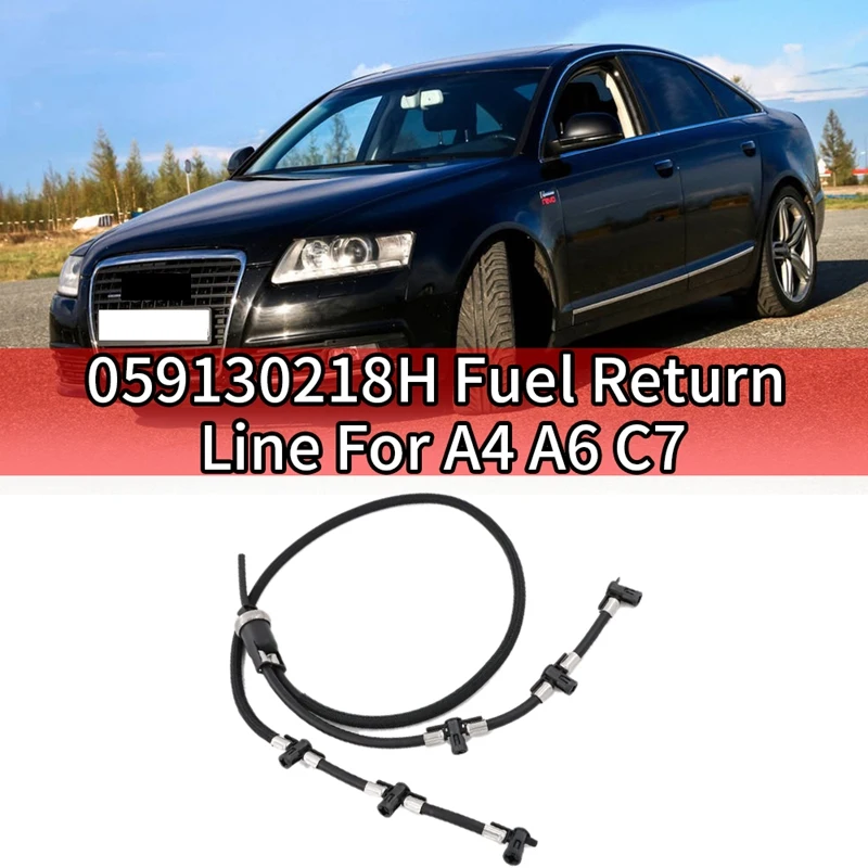 Car Fuel Return Line Hose Pipe Diesel-Injector Hose Leak Line For- A4 A6 C7 059130218H
Car Fuel Return Line Hose Pipe Diesel-Injector Hose Leak Line For- A4 A6 C7 059130218H