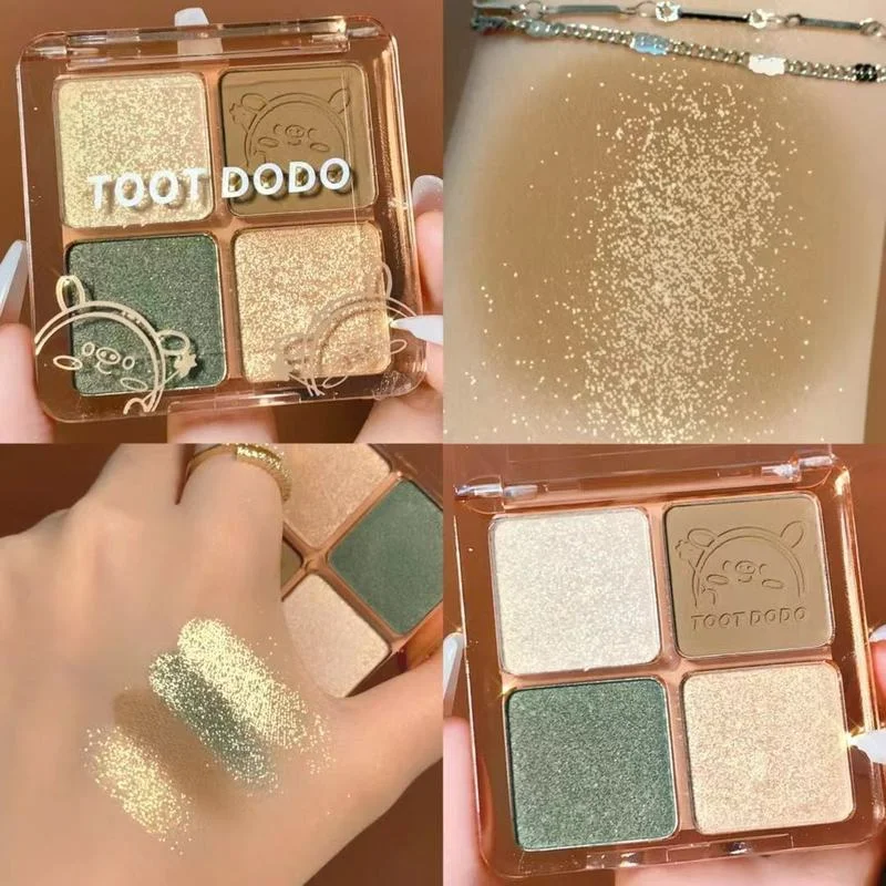 Pearlescent Matte Eyeshadow Palette 4 Colors Shiny Avocado Green Natural Lasting Eyeshadow Brighten Eyes Makeup Korean Cosmetic
Pearlescent Matte Eyeshadow Palette 4 Colors Shiny Avocado Green Natural Lasting Eyeshadow Brighten Eyes Makeup Korean Cosmetic