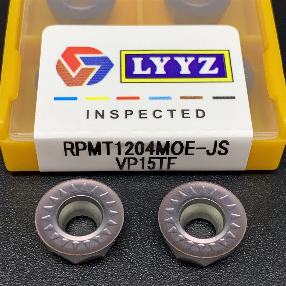 RPMT1204MOE-JS VP15TF высококачественные фрезерные инструменты, карбидная вставка, токарный инструмент, твердый сплав, фрезерный токарный инструмент RPMT1204
RPMT1204MOE-JS VP15TF высококачественные фрезерные инструменты, карбидная вставка, токарный инструмент, твердый сплав, фрезерный токарный инструмент RPMT1204