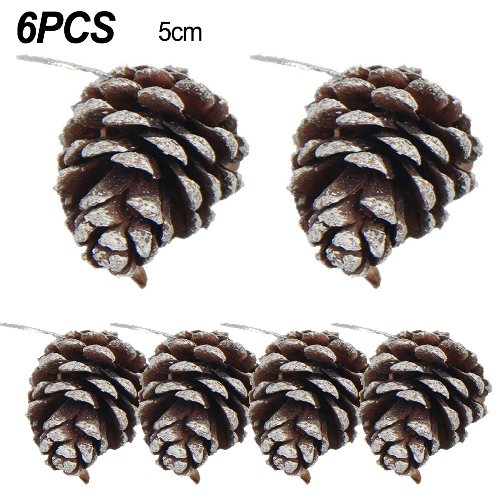 6pcs Fake Pine Cone Simulate Christmas Tree Pine Cone Artificial Pine Cone Xmas Craft Decor Xmas Tree Garden Courtyard Decor
6pcs Fake Pine Cone Simulate Christmas Tree Pine Cone Artificial Pine Cone Xmas Craft Decor Xmas Tree Garden Courtyard Decor