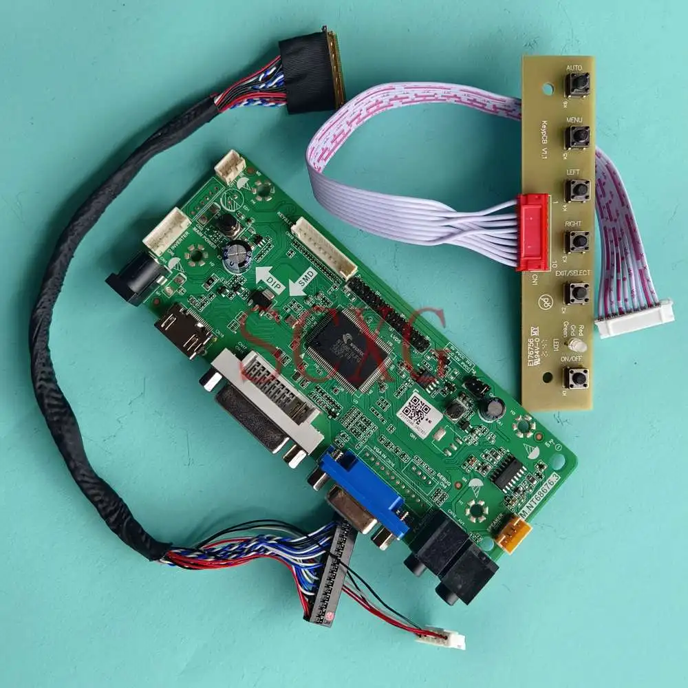 DIY Kit Fit LP156WH2-TLRB 40 Pins LVDS VGA DVI HDMI-Compatible 60Hz 1366*768 Notebook 15.6" LED LCD Display Controller Board
DIY Kit Fit LP156WH2-TLRB 40 Pins LVDS VGA DVI HDMI-Compatible 60Hz 1366*768 Notebook 15.6" LED LCD Display Controller Board