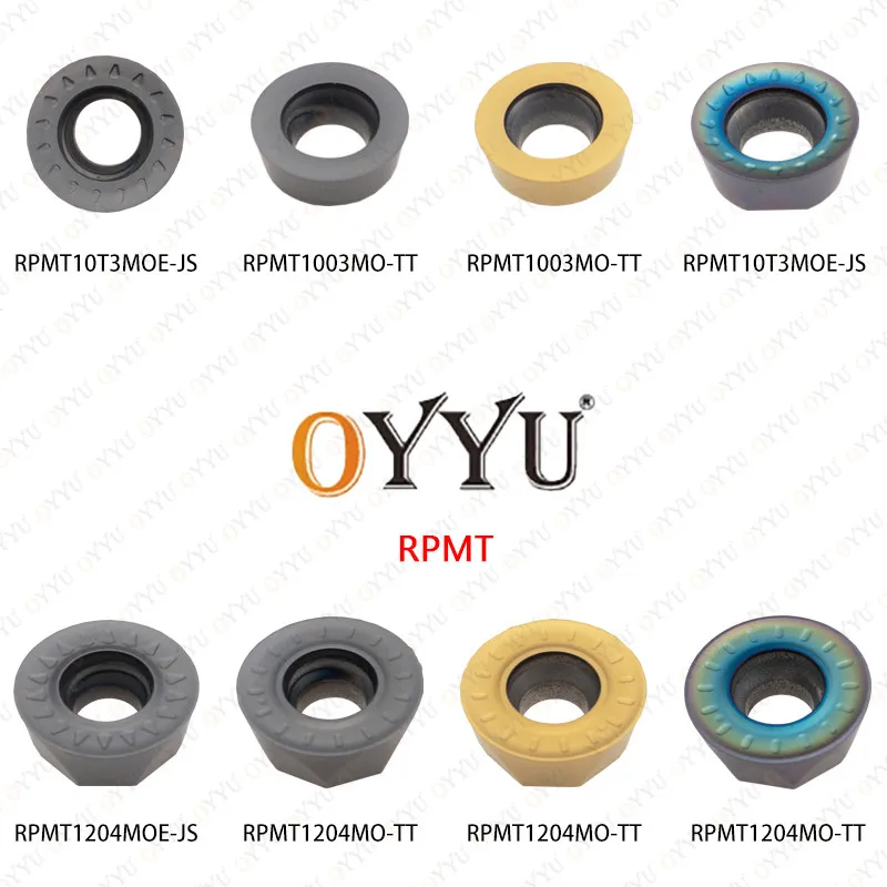OYYU RPMT1204 RPMT RPMT10T3MOE RPMT1204MOE RPMT10T3 RPMT08T2 RPMT1003 Round milling Inserts CNC Machine Lathe Cutter Tool Holder
OYYU RPMT1204 RPMT RPMT10T3MOE RPMT1204MOE RPMT10T3 RPMT08T2 RPMT1003 Round milling Inserts CNC Machine Lathe Cutter Tool Holder