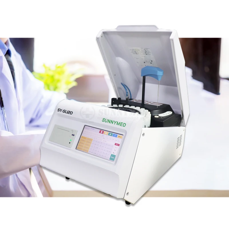 

SY-SL120 hot-selling clinical bio chemistry analyzer full automated vet blood analyzer