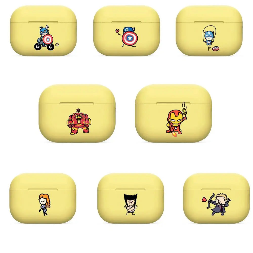 MARVEL The Avengers Silicone Case For AirPods Pro 3 2 1 Case Cover Coque Wireless Bluetooth Headphones Cover On AirPods Pro Fund
MARVEL The Avengers Silicone Case For AirPods Pro 3 2 1 Case Cover Coque Wireless Bluetooth Headphones Cover On AirPods Pro Fund