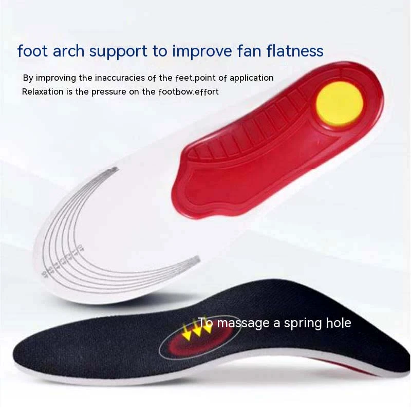 Orthopedic Insoles Arch Support Shoe Pads Shock Absorption Padding for Cushions Running Inner Soles Flat Feet Insole Shoes Sole
Orthopedic Insoles Arch Support Shoe Pads Shock Absorption Padding for Cushions Running Inner Soles Flat Feet Insole Shoes Sole