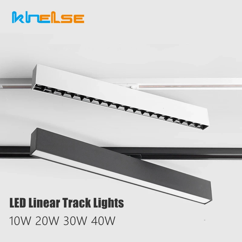 Modern LED Track Linear Grille Lights 10W 20W 30W 40W Ceiling Rail Lamp Long Strip Floodlight Clothes Store Spot Fill Lighting
Modern LED Track Linear Grille Lights 10W 20W 30W 40W Ceiling Rail Lamp Long Strip Floodlight Clothes Store Spot Fill Lighting