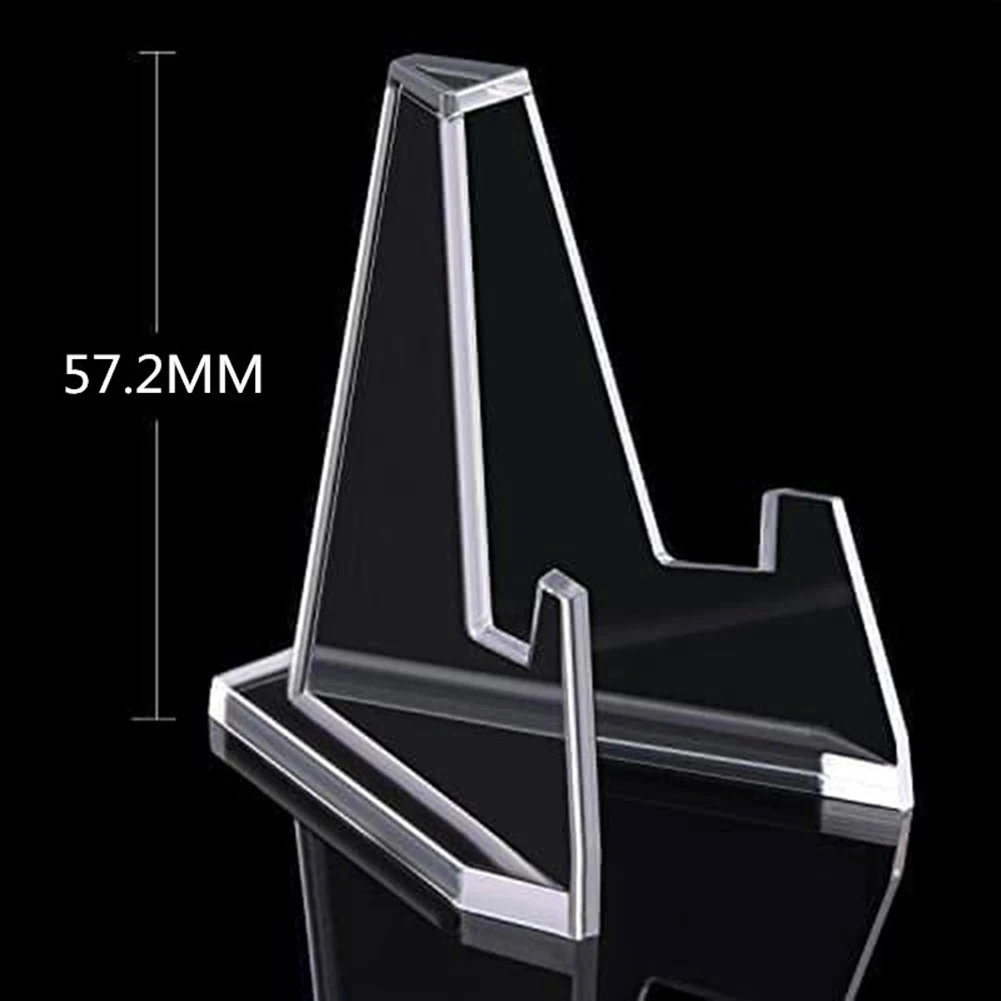 10/20pcs Brackets Large Size 4.2x0.9x4.7cm 5.8g Transparent For Storing Coins Photos Cards Artwork Holder Storage Supplies
10/20pcs Brackets Large Size 4.2x0.9x4.7cm 5.8g Transparent For Storing Coins Photos Cards Artwork Holder Storage Supplies