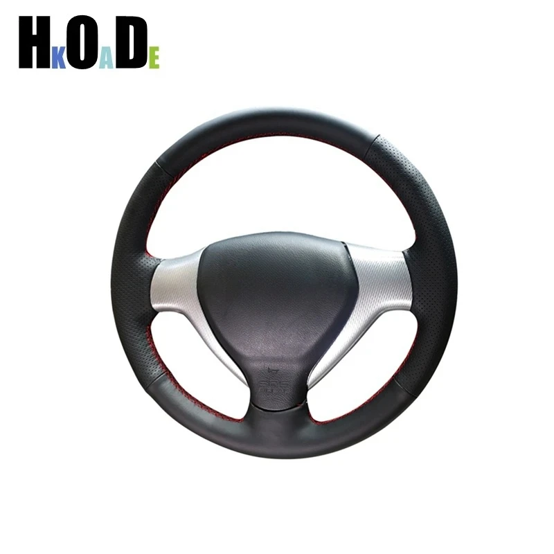 Чехол рулевого колеса автомобиля для Honda Jazz Fit 2005 2006 2007 2008 сделай сам ручная строчка черная искусственная кожа из микрофибры 
Чехол рулевого колеса автомобиля для Honda Jazz Fit 2005 2006 2007 2008 сделай сам ручная строчка черная искусственная кожа из микрофибры
