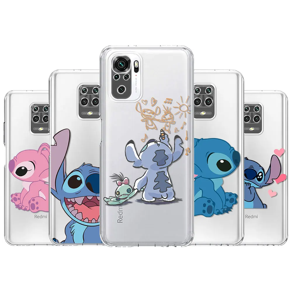 Cartoon Stitch Cute Clear Case For Xiaomi Redmi Note 10 9 8 11 Pro K40 10S 9S 9A 9C 9T 8T 7 10C Silicone Phone Cover Soft 
Cartoon Stitch Cute Clear Case For Xiaomi Redmi Note 10 9 8 11 Pro K40 10S 9S 9A 9C 9T 8T 7 10C Silicone Phone Cover Soft