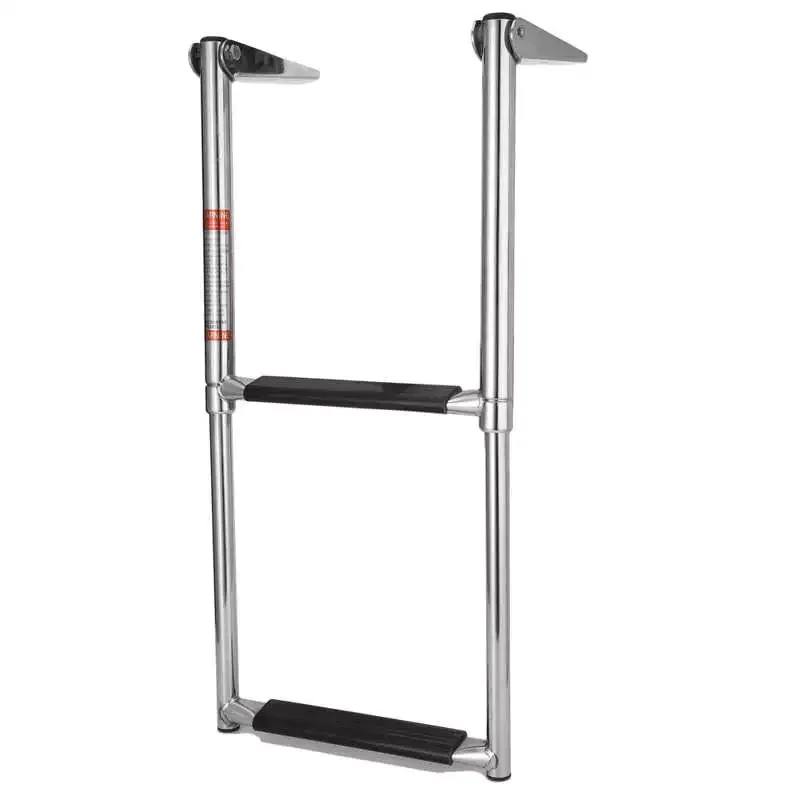 Marine Ladder 2 Steps Boat Ladder Folding Telescopic Stainless Steel for Pontoon Marine Yacht Upper Platform RV Step
Marine Ladder 2 Steps Boat Ladder Folding Telescopic Stainless Steel for Pontoon Marine Yacht Upper Platform RV Step