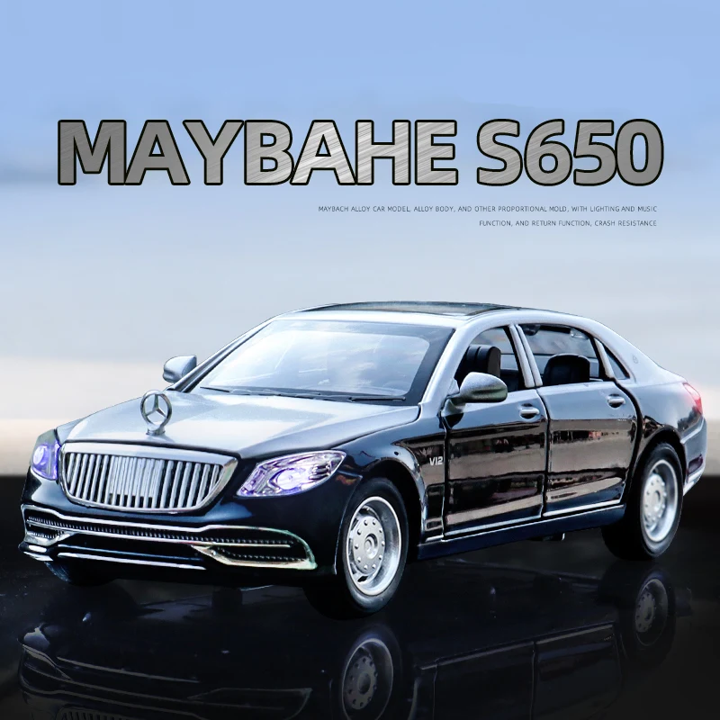 Коллекция 1/32 года, модель автомобиля Maybach S650 V12 Luxy из сплава, Литые металлические игрушечные автомобили, модель автомобиля, имитация звука и ...
Коллекция 1/32 года, модель автомобиля Maybach S650 V12 Luxy из сплава, Литые металлические игрушечные автомобили, модель автомобиля, имитация звука и ...
