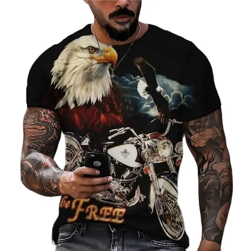 Vintage 3d Eagle T Shirt for Men Printed Animal O-neck Short Sleeve Oversized Tops Tee Shirt Homme Man Eagle Clothing Blouse 6xl
Vintage 3d Eagle T Shirt for Men Printed Animal O-neck Short Sleeve Oversized Tops Tee Shirt Homme Man Eagle Clothing Blouse 6xl
