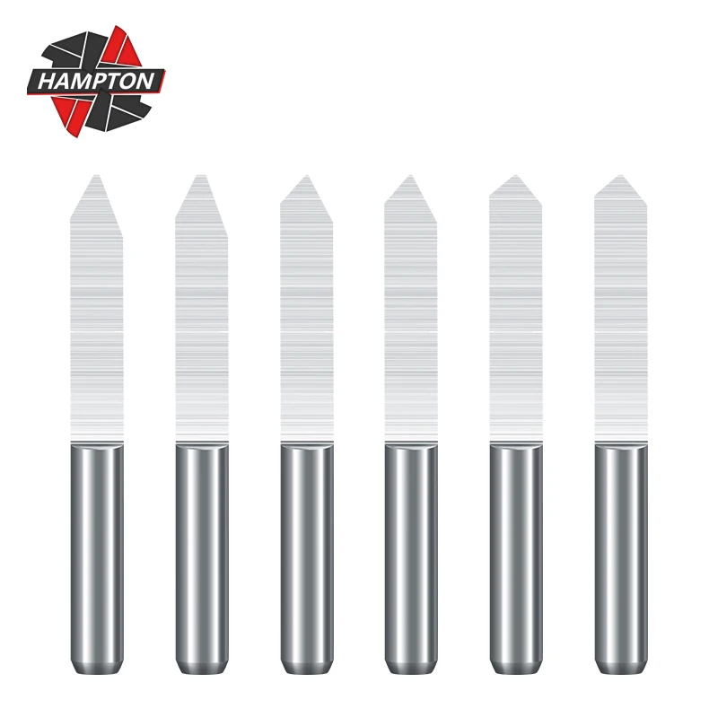 HAMPTON 10pcs Flat Bottom Router Bit PCB Engraving Bit V Shape 3D Milling Cutter Tungsten Carbide Endmills 45/60/90 Degrees
HAMPTON 10pcs Flat Bottom Router Bit PCB Engraving Bit V Shape 3D Milling Cutter Tungsten Carbide Endmills 45/60/90 Degrees