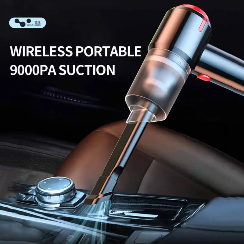 9000Pa Car Vacuum Cleaner 120W Powerful Suction Wireless Cleaner Handheld Portable Mini Vacuum Cleaner For Car Home appliance
9000Pa Car Vacuum Cleaner 120W Powerful Suction Wireless Cleaner Handheld Portable Mini Vacuum Cleaner For Car Home appliance