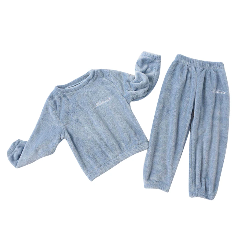 2021 Winter Baby Boy Girl Addensare Pigiama Set Flanella Toddler Child Warm Pure Color Sleepwear Kids Home Suit 2-10Y New
2021 Winter Baby Boy Girl Addensare Pigiama Set Flanella Toddler Child Warm Pure Color Sleepwear Kids Home Suit 2-10Y New