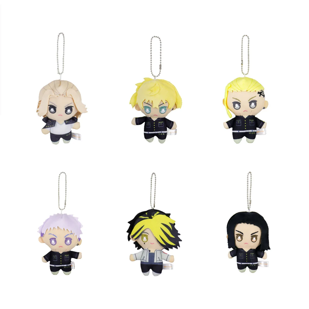 10cm Japanese Anime Tokyo Revengers Plush Pendant Ryūgūji Ken Matsuno Chifuyu Hanemiya Kazutora Doll Toy Bag Decoration KeyChain
10cm Japanese Anime Tokyo Revengers Plush Pendant Ryūgūji Ken Matsuno Chifuyu Hanemiya Kazutora Doll Toy Bag Decoration KeyChain
