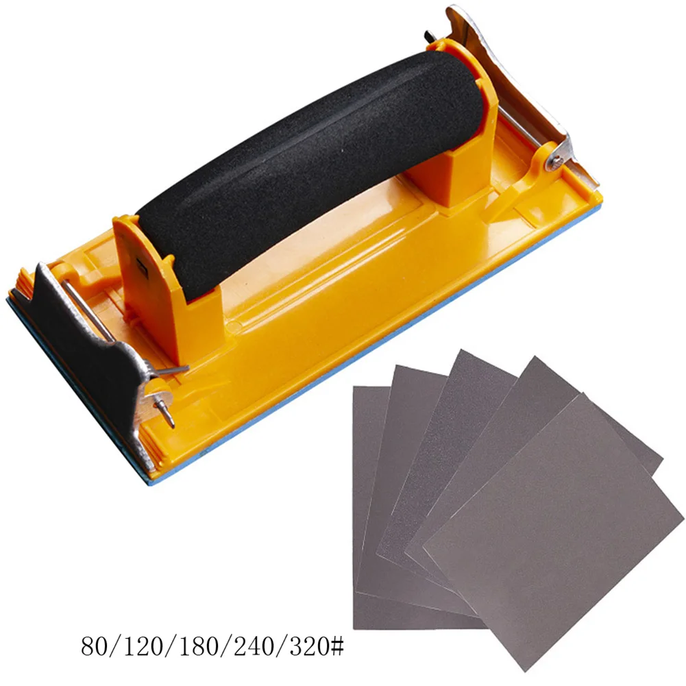 6PCS Sandpaper Holder Grinding Polish Tool Woodworking Abrasive Wall Sand Board 80/120/180/240/320 Grit Power Tools Accessories
6PCS Sandpaper Holder Grinding Polish Tool Woodworking Abrasive Wall Sand Board 80/120/180/240/320 Grit Power Tools Accessories