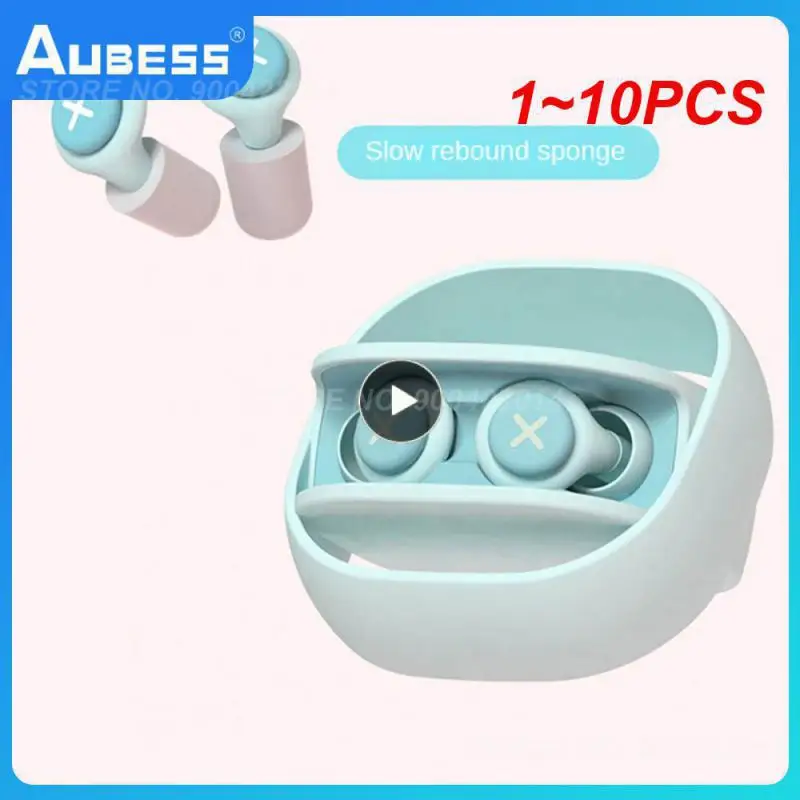 1~10PCS Earplugs Soundproof Sleeping Ear Plugs Noise Reduction Red Small For Sleep Special Mute Soft Slow Rebound Anti Snore 
1~10PCS Earplugs Soundproof Sleeping Ear Plugs Noise Reduction Red Small For Sleep Special Mute Soft Slow Rebound Anti Snore
