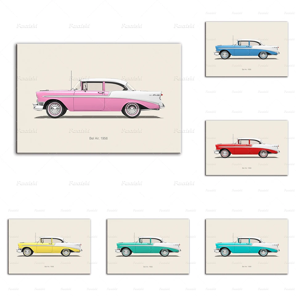 Chevrolet Bel Air Car Vintage Posters Home Decor Canvas Painting Wall Art Prints Modular Pictures Boys Bedroom Living Room Gift
Chevrolet Bel Air Car Vintage Posters Home Decor Canvas Painting Wall Art Prints Modular Pictures Boys Bedroom Living Room Gift