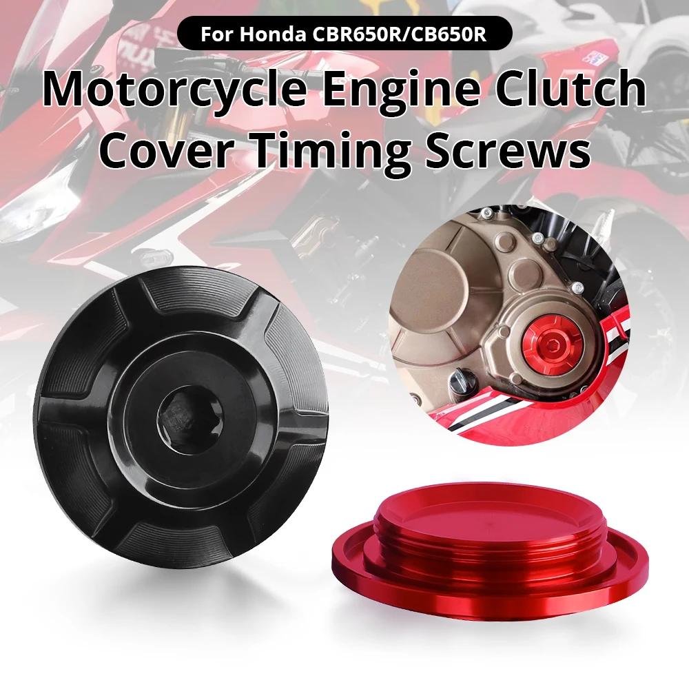 Fit For Honda CBR650R CB650R CBR650F CBR500R Motorcycle CNC Aluminum Engine Clutch Side Cover Timing Screw
Fit For Honda CBR650R CB650R CBR650F CBR500R Motorcycle CNC Aluminum Engine Clutch Side Cover Timing Screw