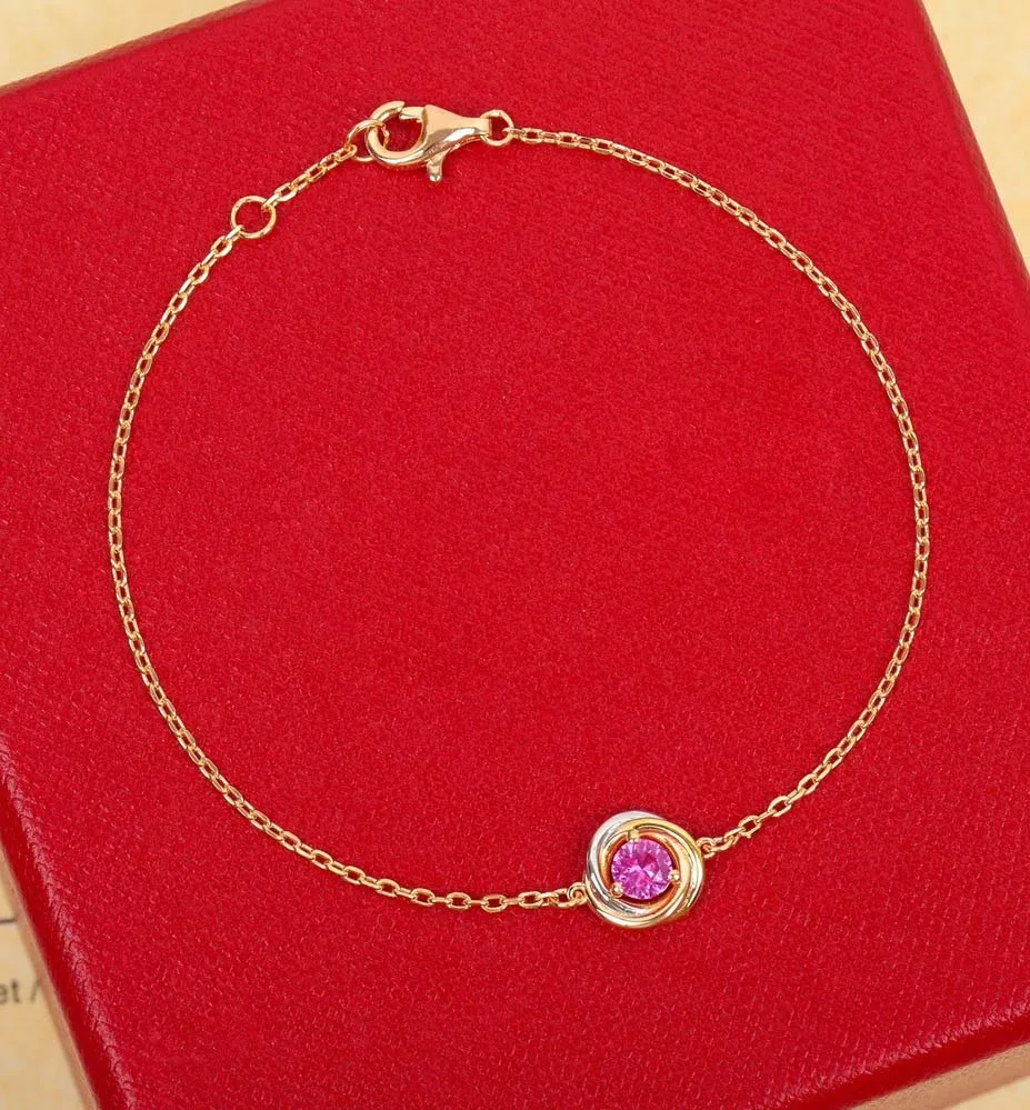 Brand Luxury Quality 925 Sterling Silver Jewelry For Women's Rose Pink Stone 3 Color Circles Bracelets Bangle Chian Bijoux Gift
Brand Luxury Quality 925 Sterling Silver Jewelry For Women's Rose Pink Stone 3 Color Circles Bracelets Bangle Chian Bijoux Gift