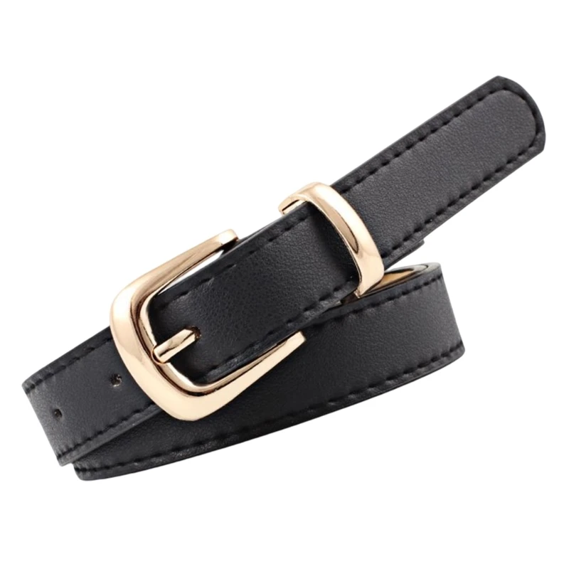 Fashion Womens Leather Belts with Alloy Pin Buckle Faux Leather Casual Belt 
Fashion Womens Leather Belts with Alloy Pin Buckle Faux Leather Casual Belt