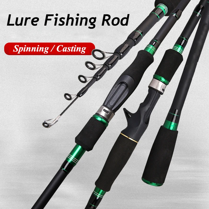 1.8M-2.7M Telescopic Lure Fishing Pole,Mini Ultralight Spinning Rod,Carbon Fiber Casting Rod,Travel Fishing Tools for Saltwater 
1.8M-2.7M Telescopic Lure Fishing Pole,Mini Ultralight Spinning Rod,Carbon Fiber Casting Rod,Travel Fishing Tools for Saltwater