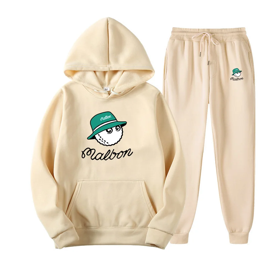 New Malbon Golf Clothing 2022 Winter Sportswear Men's Warm Two Piece Loose Hooded Sweater+Pants Set Hooded Jogging S-3XL
New Malbon Golf Clothing 2022 Winter Sportswear Men's Warm Two Piece Loose Hooded Sweater+Pants Set Hooded Jogging S-3XL