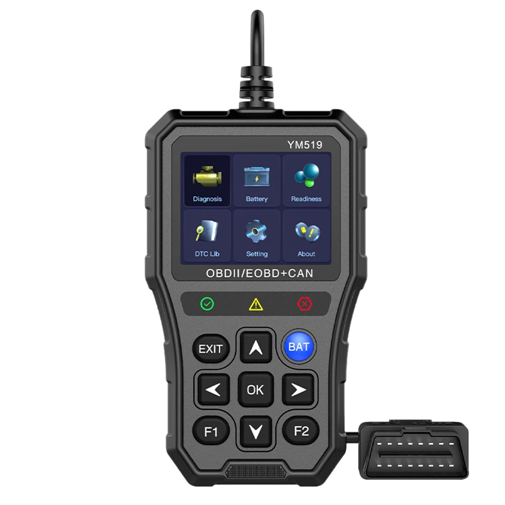 YM519 OBD2 Автомобильный Диагностический Инструмент Многоязычный Тестер Батареи Считыватель Кодов Инструмент Сканирования Для...
YM519 OBD2 Автомобильный Диагностический Инструмент Многоязычный Тестер Батареи Считыватель Кодов Инструмент Сканирования Для...