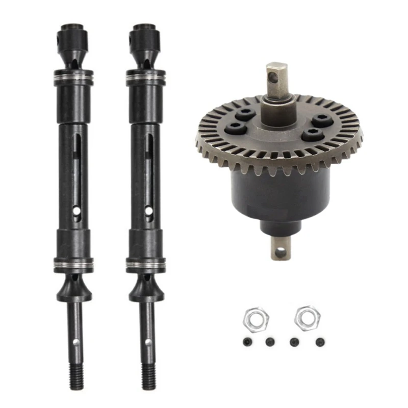 Front Rear Drive Shaft with Differential for Traxxas Slash Rustler Stampede Hoss 4X4 VXL 1/10 RC Car Upgrade Parts
Front Rear Drive Shaft with Differential for Traxxas Slash Rustler Stampede Hoss 4X4 VXL 1/10 RC Car Upgrade Parts