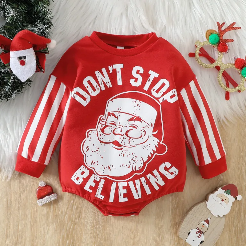 Рождественская Одежда для маленьких мальчиков и девочек, осенне-зимнее боди для новорожденных, комбинезоны с длинным рукавом и надписью «С...
Рождественская Одежда для маленьких мальчиков и девочек, осенне-зимнее боди для новорожденных, комбинезоны с длинным рукавом и надписью «С...