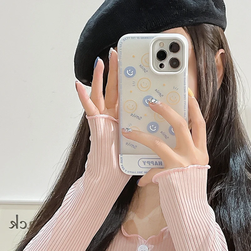 Cute Cartoon Smiley Phone Case for iPhone 11 12 13 pro MAX X XR XS for AirPods 1 2 3 pro cvoer
Cute Cartoon Smiley Phone Case for iPhone 11 12 13 pro MAX X XR XS for AirPods 1 2 3 pro cvoer