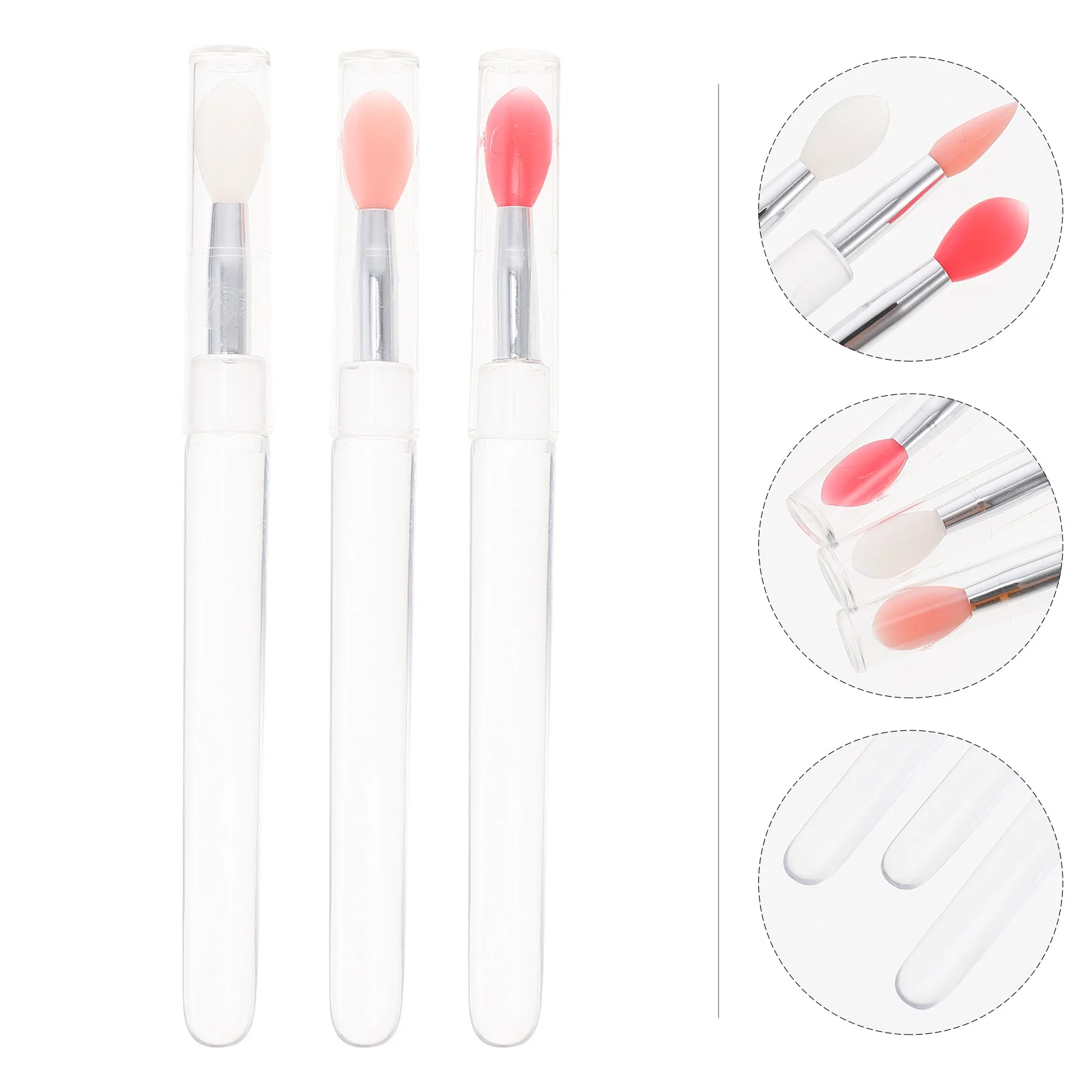 Lip Brush Applicator Silicone Lipstick Makeup Brushes Balmglosscosmetic Shadow Eye Applicators Eyeshadow Tool Lipsticks Scrub
Lip Brush Applicator Silicone Lipstick Makeup Brushes Balmglosscosmetic Shadow Eye Applicators Eyeshadow Tool Lipsticks Scrub