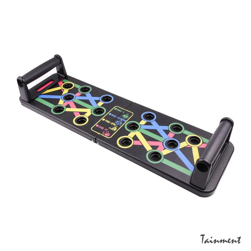 Folding Push-up Board Multifunctional Indoor Exercise Male and Female Core Muscle Fitness Tool Bracket Pectoralis Chest Expander
Folding Push-up Board Multifunctional Indoor Exercise Male and Female Core Muscle Fitness Tool Bracket Pectoralis Chest Expander