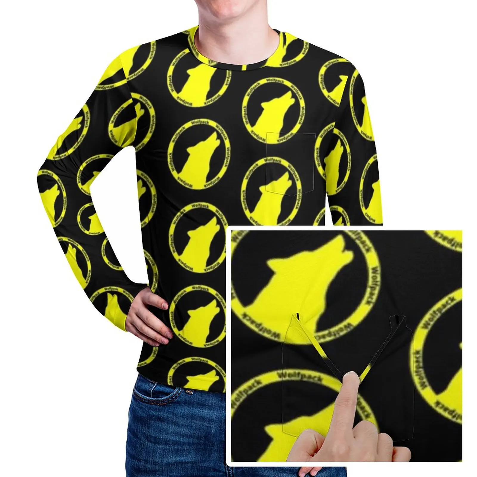 Wolf Life T-Shirt Wolfpack Print Men Fashion T Shirts Spring Graphic Tee Shirt Long Sleeve Kawaii Oversize Gift
Wolf Life T-Shirt Wolfpack Print Men Fashion T Shirts Spring Graphic Tee Shirt Long Sleeve Kawaii Oversize Gift