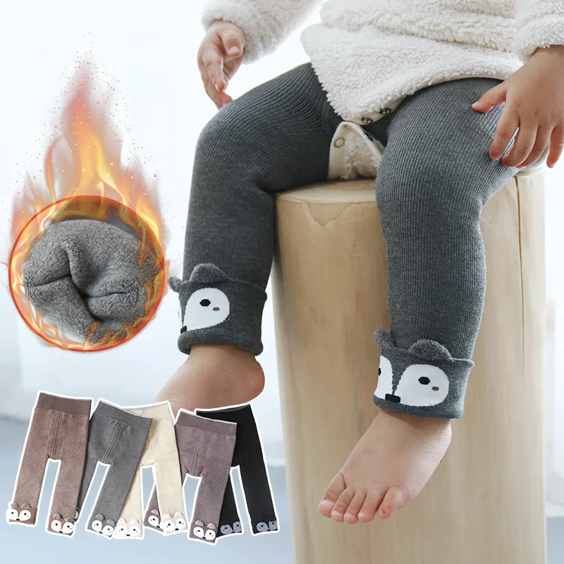 Toddler Winter Leggings Children Girl Boy Thermal Terry Thick Warm Cute Fox Pant Newborn Infant Cotton Trousers Baby Accessories
Toddler Winter Leggings Children Girl Boy Thermal Terry Thick Warm Cute Fox Pant Newborn Infant Cotton Trousers Baby Accessories