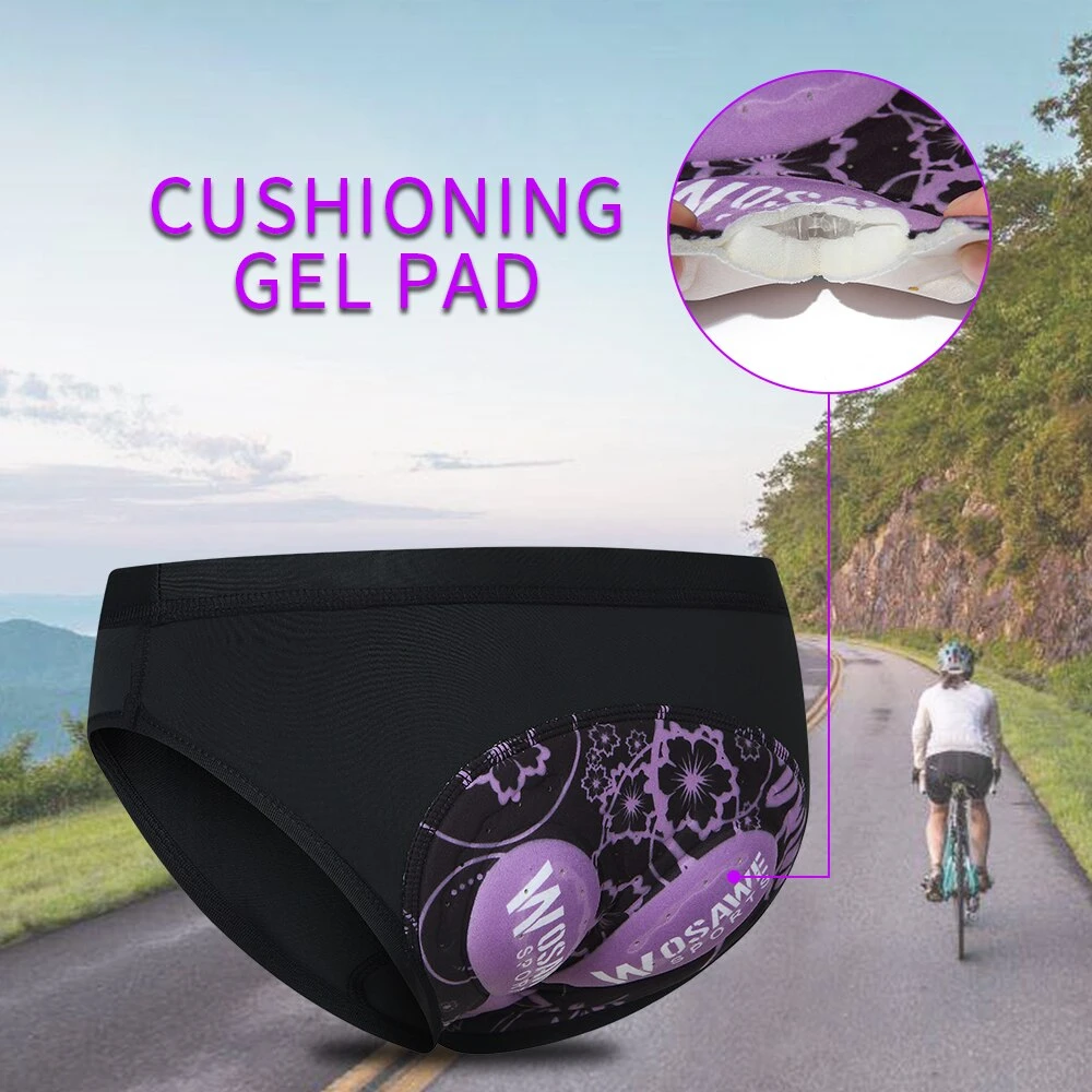 WOSAWE Women's Cycling Shorts 3D Padded With Printing For Femal Girls Bike Bicycle Mtb Sports Pants Short Underwear Breathable
WOSAWE Women's Cycling Shorts 3D Padded With Printing For Femal Girls Bike Bicycle Mtb Sports Pants Short Underwear Breathable