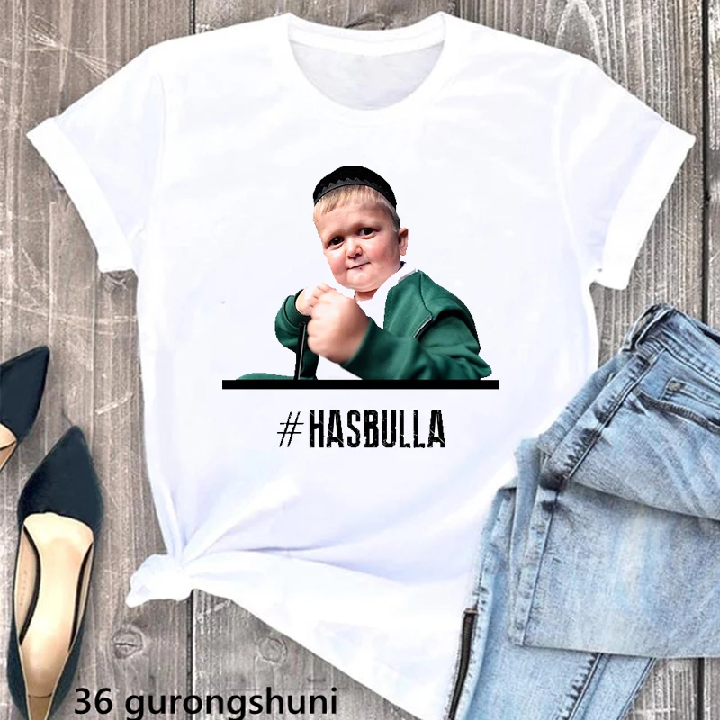Футболки Hasbulla с боевым мемом, женская одежда, крутая белая футболка, Женская хипстерская Повседневная футболка, женские топы с коротким рук...
Футболки Hasbulla с боевым мемом, женская одежда, крутая белая футболка, Женская хипстерская Повседневная футболка, женские топы с коротким рук...