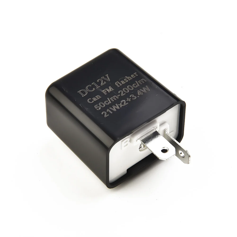 2 Pin Speed Adjustable LED Flasher Relay Motorcycle Turn Signal Indicator 12V 0.02A To 12A 2-Pin Flasher Relay High Quality
2 Pin Speed Adjustable LED Flasher Relay Motorcycle Turn Signal Indicator 12V 0.02A To 12A 2-Pin Flasher Relay High Quality
