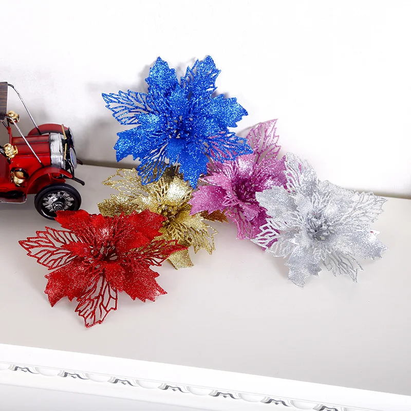 3 шт. рождественские украшения, блестящие искусственные цветы, Рождественская елка, декор для вечерние, 2022, новогодние украшения, подарок
3 шт. рождественские украшения, блестящие искусственные цветы, Рождественская елка, декор для вечерние, 2022, новогодние украшения, подарок