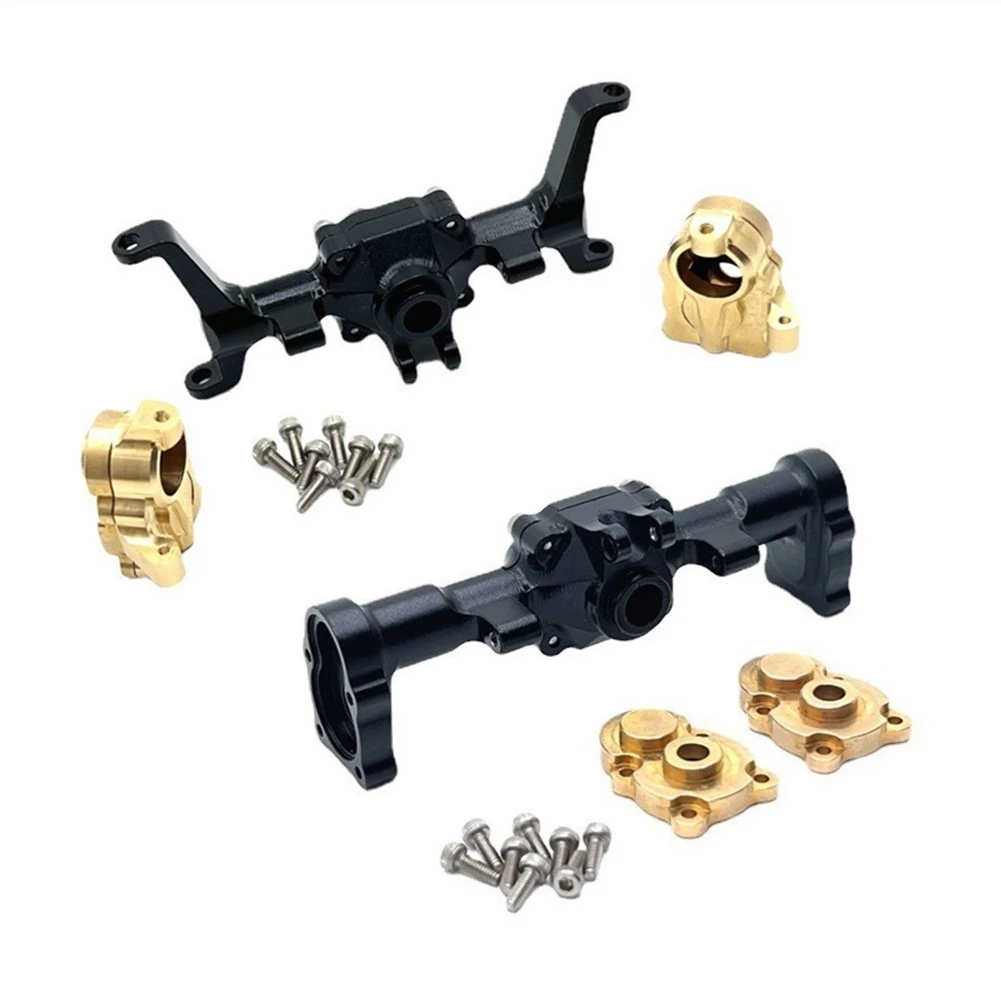 Для FCX24 металлический передний и задний портальный осевой корпус, латунный рулевой шарнир 1/24, Радиоуправляемая машинка-внедорожник, 1
Для FCX24 металлический передний и задний портальный осевой корпус, латунный рулевой шарнир 1/24, Радиоуправляемая машинка-внедорожник, 1