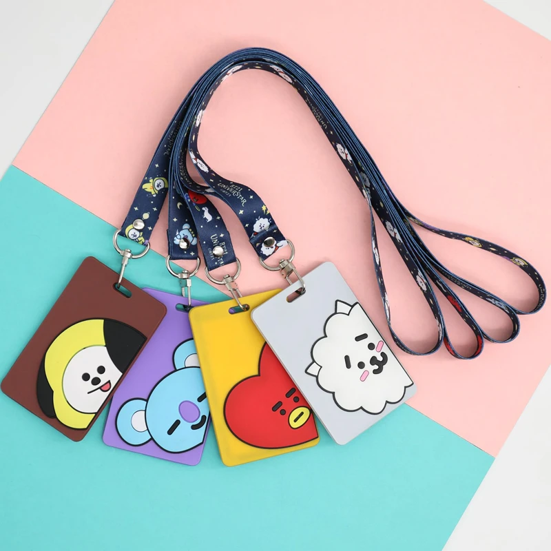 Cartoon Card Set Bt21 Chimmy Koay Kawaii Anime Document Campus Bus Subway Anti-Lost Access Holder Lanyard Pendant Student Gift
Cartoon Card Set Bt21 Chimmy Koay Kawaii Anime Document Campus Bus Subway Anti-Lost Access Holder Lanyard Pendant Student Gift