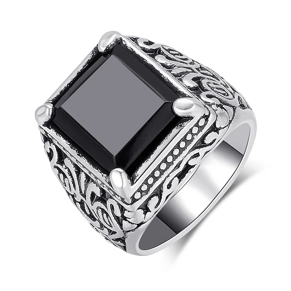 2020 Hot Black Rings Mens Filled Antique Black Stone Resin Wedding Ring For Men Big Size 11 Vintage Jewelry Wholesale 
2020 Hot Black Rings Mens Filled Antique Black Stone Resin Wedding Ring For Men Big Size 11 Vintage Jewelry Wholesale