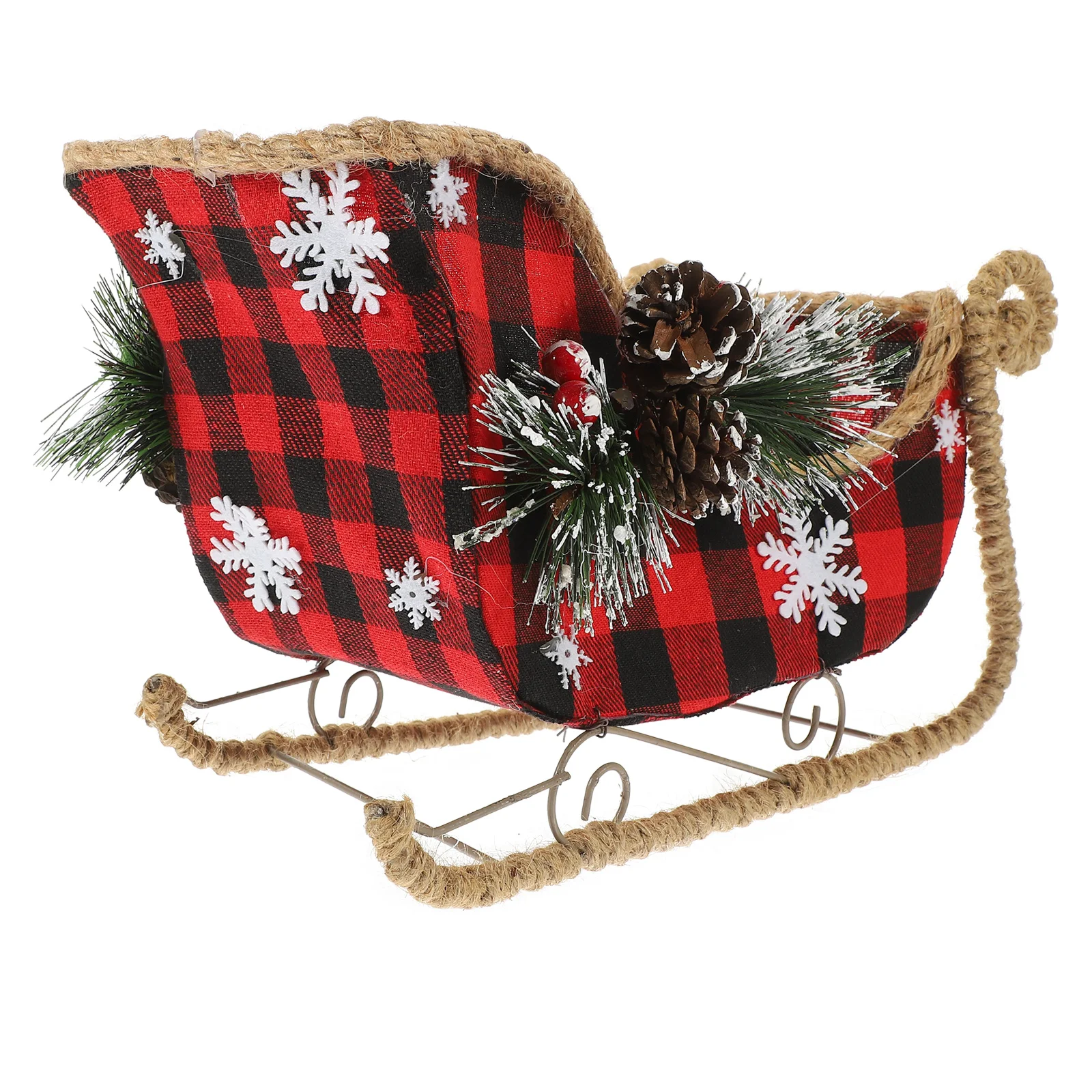Delicate Sleigh Adornment Christmas Decorations Rope Exquisite Ornament Gift Table
Delicate Sleigh Adornment Christmas Decorations Rope Exquisite Ornament Gift Table